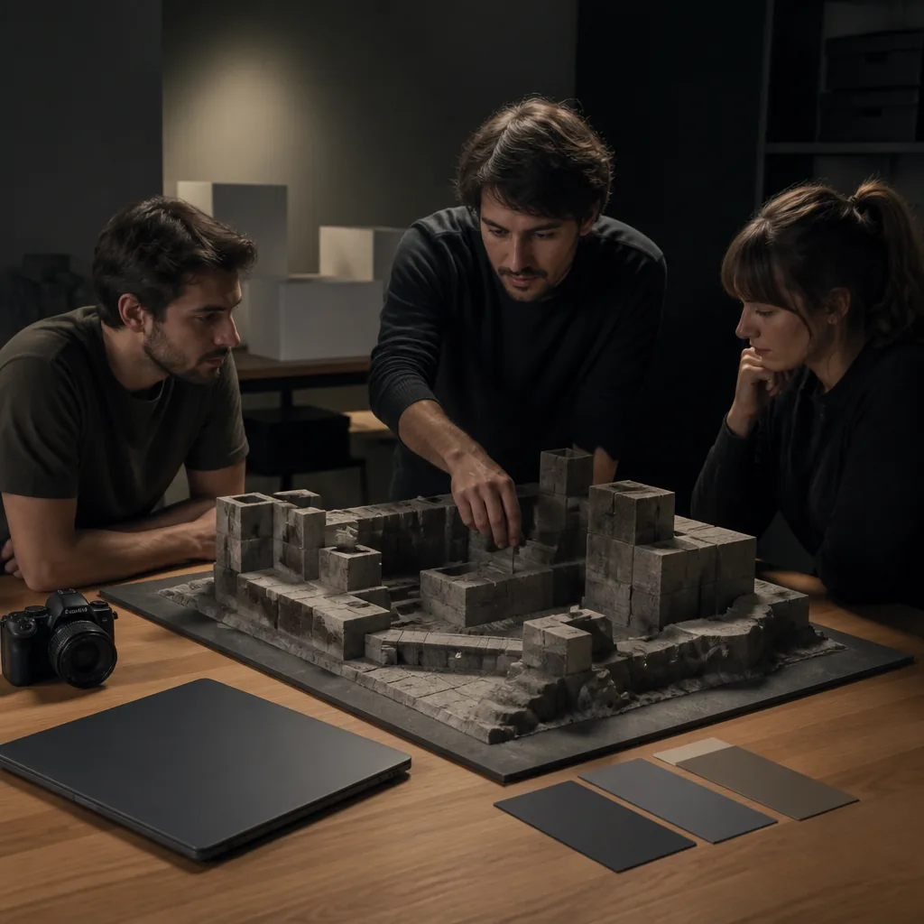 Level designer concevant les missions et décors d’un niveau de jeu